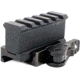 American Defense Manufacturing Picatinny Riser Mount, 5LUG Rail Slots, .875 in Mount Height, Standard Legacy Lever, Black, AD-170-VPG-TALL-5LUG-STD