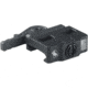 American Defense Manufacturing Short, Quick-Disconnect Mount w/ Titanium Lever Assembly, Black, AD-MLOK-PICATINNY-TL