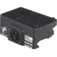 American Defense Manufacturing Trijicon RMR Mount w/ iron sight co-witness. Left hand lever, Black, AD-RMR-LH STD-TL