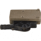 American Defense Manufacturing Trijicon RMR Mount w/ iron sight co-witness, Right hand lever, Flat Dark Earth, AD-RMR-RH STD FDE-TL