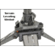 Ashbury Precision Ordnance TACT3, Accupoint Compact Tactical Tripod w/Detachable Base Plate, Tactical Gray 600-41V-0007-00