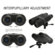ATN Binox-4T 640-1.5-15x Thermal Rangefinder Binocular, Black / Grey, TIBNBX4642L