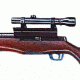 B-Square Classic Military Mounts (Includes 1'' rings) - Springfield M-1 Garand (rec mount), Blue 18554