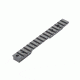 Badger Ordnance Remington Short Action Scope Rail  20 MOA Cant, Aluminum 1005-306-06A