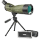 Barska 20-60x60 Blackhawk Waterproof Spotting Scope, Angled, Green, w/ Tripod, Soft Case, Hard Case, AD11284