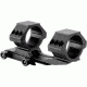 Barska 35mm Dual Cantilever Rifle Scope Mount, Black, Medium AW12742