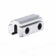 BKL Technologies Model 173 1 5/8in Long Tri-Mount Dovetail Riser Mount, Silver, BKL-173-S