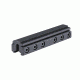 Model 169 4in Long Tri-Mount Dovetail Riser Mount,Matte Black