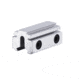 Model 173 1 5/8in Long Tri-Mount Dovetail Riser Mount,Silver