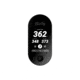 Blue Tees Golf Ringer GPS Handheld, Black, HH-GPS-TR-BK