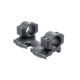 Bobro Engineering Compact Dual Lever Scope Mount, Low, 1in Rings, Black, B77-860-254