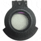 BROWE Tenebraex 4x32 Tenebraex Tactical Tough Objective Flip Cover w/Clear Lens, Black, One Size, ACC-003C