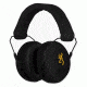 Browning Buckmark 2 Hearing Protection Ear Muffs,Black 12682