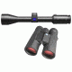 Zeiss Terra 4-12x42 Rifle Scope w/ Reticle 20 &amp; Hunting Turret 522711-9920 and Zeiss Terra 10x42 ED Binocular 524206-9901-000 5227119920-KIT1