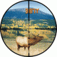 Burris Rangefinding Laser Rifle Scope, Ballistic Plex Reticle, 4-12X42mm, Matte Black Finish 200110