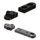 Burris Rifle Scope Trumount Universal TU Two Piece Bases, Black, Nickel