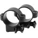 Burris Rimfire-Airgun Aluminum 22 Rings - Medium, Gloss Black, 420071