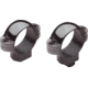 Burris Standard 1in Steel Dovetail Rifle Scope Ring Pair, Medium, Black Gloss 420051