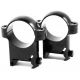 Burris Zee 1in Steel Rifle Scope Rings - High, Black Gloss, 420082