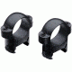 Burris Zee 1in Steel Rifle Scope Rings  - Medium, Black Gloss, 420081