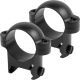 Burris Zee 1in Steel Rifle Scope Rings - Medium, Black Matte, 420084