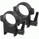 Burris Zee Quick Detach Solid Steel 1 Inch Rings - High, Matte Black 420037