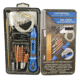 DAC Technologies Slim Line 15 Piece Universal Cleaning Kit w/ Rachet Handle And Bit Set In Mettle Case, 38264