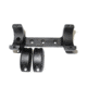 DNZ Products Game Reaper Scope Mount - CVA Black Powder Rifles, Low Ring, 1 in Tube, Silver, 10020S