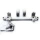 DNZ Products Game Reaper Scope Mount - Savage All Round Receiver Long Action, High Ring, Right Hand, 30 mm Tube, Silver, 33200