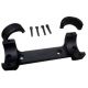 DNZ Products Game Reaper Scope Mount - Savage Flat Back Receiver, High Ring, Left Hand, 1 in Tube, Black Matte, 26200