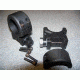 DNZ Products Freedom Reaper Scope Mount - 2 x Picantinny Rail, 1 in Tube, High Ring, Black Matte, 143PT