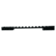 DNZ Freedom Reaper Picatinny Rail Remington 700, Long Action, 1 Piece, 0 MOA Rifle Rail Mount, Anodized Finish, Black, LPR020