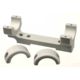 DNZ Products Scope Tube Mount - Knight KP1, Ring, 1 in Tube, Silver, 10044S