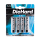 Dorcy Diehard Alkaline Batteries 8AA Batteries Carded 41-1102