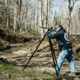 Double Tap Industries Stronghold Aluminum Shooting Tripod w/Ball Head, Black, TRI-A-002BH