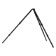 Double Tap Industries Stronghold Carbon Fiber Shooting Tripod, Black, TRI-CF-002