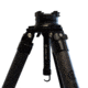 Double Tap Industries Stronghold Carbon Fiber Shooting Tripod w/Leveling Head, Black, TRI-CF-002L