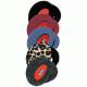 Sprigs Earbags Fleece Plaid Blk/wt Sm 564303