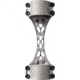 EAW EAW Bionic 3D Printed Titanium Scope Mount w/Lever, Diameter 30mm, Height 18mm, Silver/Grey, Small, 481353018021