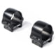 EAW Classical Shape Blue Line Roll Off Scope Mount, Diameter 30mm, Height 5mm, Screw, Black, Small, 471003005021