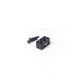 EAW German Tactical Mount Elevation Block, Hole Distance 10mm, Angeled Mount, Height 15mm, Black, 60007