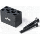 EAW German Tactical Mount Elevation Block, Hole Distance 10mm, Angeled Mount, Height 20mm, Black, 60008
