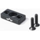 EAW German Tactical Mount Elevation Block, Hole Distance 20mm, Top Mount, Height 6mm, Black, Small, 60009