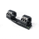 EAW German Tactical Mount Extended Fixed Blockmount, Tube Diameter 30mm, Height 15mm, Extension 70mm, Screw, Black, 62005