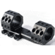 EAW German Tactical Mount Extended Fixed Blockmount, Tube Diameter 30mm, Height 15mm, Extension 70mm, Screw, Black, 62005