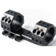 EAW German Tactical Mount Extended Fixed Blockmount, Tube Diameter 34mm, Height 15mm, Extension 70mm, Screw, Black, 62008
