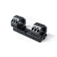 EAW German Tactical Mount Fixed Blockmount, Tube Diameter 30mm, Height 15mm, Screw, Black, 62000