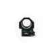 EAW German Tactical Mount Fixed Blockmount, Tube Diameter 30mm, Height 19mm, Screw, Black, 62002