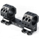 EAW German Tactical Mount Fixed Blockmount, Tube Diameter 30mm, Height 23mm, Screw, Black, 62003