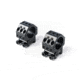 EAW German Tactical Mount Pair Of Fixed Rings, Tube Diameter 34mm, Height 15mm, Screw, Black, 61001